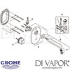 Grohe Euroeco Cosmopolitan E Infra-Red Electronic Wall Basin Tap Spares